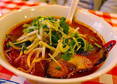 トムヤムクンラーメン